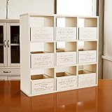 BREA 日本製 ストックシェルフ 収納 ラック 小物入れ 引き出し (ホワイト)