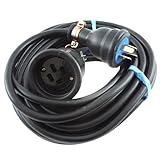 三相200V延長コード 15A 10m 1口 10m-20A/コードリール【タイカツ】