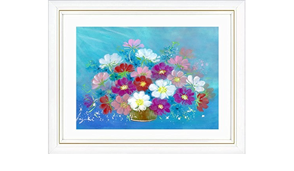 Amazon 風水花の絵 恋愛運 スカビオサ インテリア オンライン通販