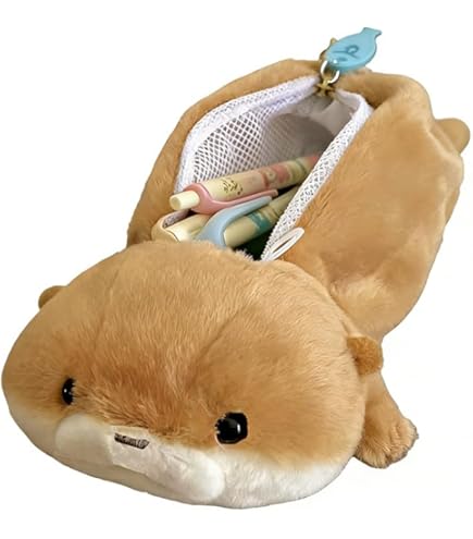 Amazon.co.jp: サン・アロー potte ペンケース かわうそ K-9208
