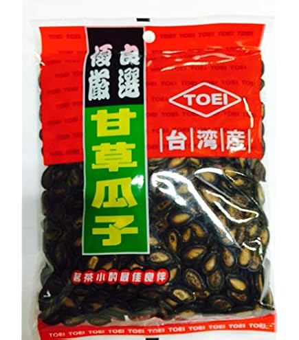Amazon | 醤油西瓜子 醤油味 スイカの種 食用 台湾産 お茶うけ 厳選