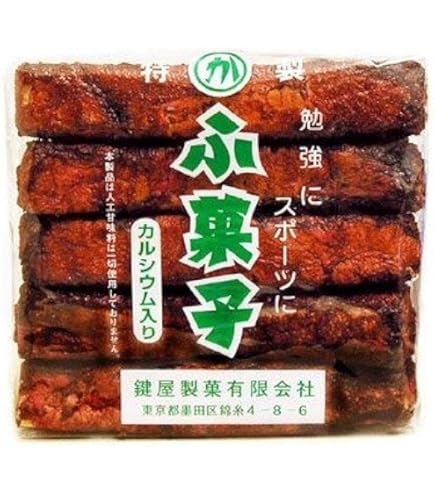 Amazon.co.jp: やおきん 黒砂糖 ふ菓子 （1 大袋は11cm前後の丈のおふ