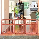 Sliding Wood Pet Gate by Pet Store [並行輸入品]