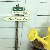 インテリア＆ガーデニング雑貨 バンリューウッドサインピックM グリーン