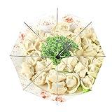 晴雨両用 折りたたみ傘 ワンタッチ自動開閉 8本骨 紫外線遮蔽率100% UVAカット ポリエステル 丈夫 大型 軽量 28センチトルテリーニ皿ハーブパウダーペッパー