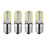 Rayhoo E17 Base LED Light Bulb,110V 3W Dimmable, 30W Incandescent Bulb Equivalent, White 6000K (Pack