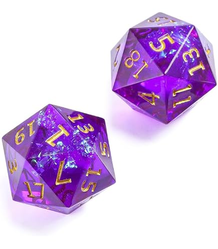Amazon | 54mm d20 MTG Black Lotus Spindown | ダイス・サイコロ