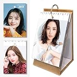 石原さとみ 周カレンダー 2024年 65枚卓上カレンダー 応援グッズ 写真シール スケジュール 自宅用 装飾 文房具 クラスメート 誕生日 新年 お正月 プレゼント 非公式