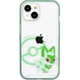 グルマンディーズ ポケットモンスター IIIIfit(イーフィット) iPhone15 / 14 / 13 対応 ケース ニャオハ POKE-870E