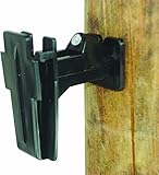 High quality Wood Post Polytape Nail-On Offset Insulator, 2-Inch, Black
