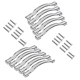 Lsgoodcare Europe Simple Style Sliver 128MM Zine-Alloy Rhinestone Crystal Furniture Door Drawer Pull