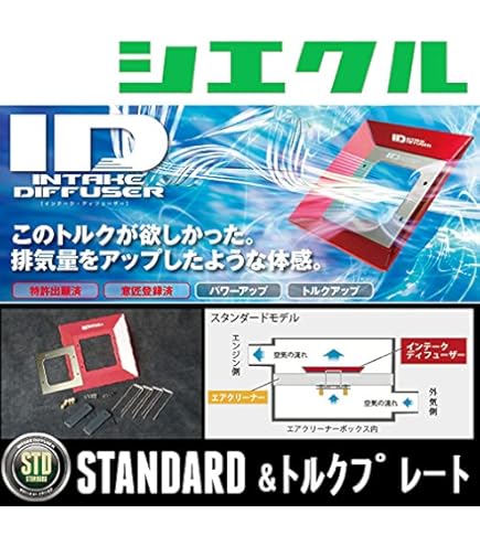 パーツ ID INTAKE DIFFUSER Amazon.co.jp: [SIECLE_ID] MN71S Professional Intake Diffuser