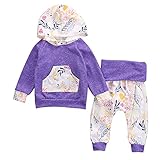 ベビー　子供服　綿　長袖　Ｔシャツ　ロングパンツ　2点セット　花柄パーカー　超柔らかい　可愛い　赤ちゃん服　出産祝い　普段着　プレゼント (80)