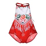 PER ロンパース ベビー服　カバーオール ホルターネック　バックレス　夏装　子供服　ベビー 幼児　女の子（0-18ヶ月） (80cm)