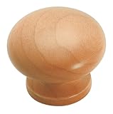 Amerock BP880MA2 Allison Value Hardware Oversized Round Knob, Spice Maple, 1-1/2-Inch by Amerock