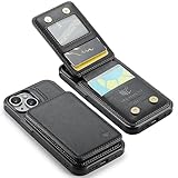 iPhone 15 Plus 用 ケース 背面 手帳型 カード 収納 写真入りポケット TPU耐衝撃 PUレザー あいふぉん 15 Plus