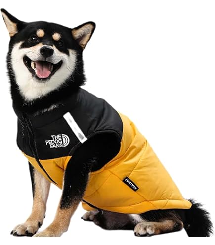 Amazon | JPETTO中型犬 大型犬 ダウンベスト 犬服 スノーウエア 雪服