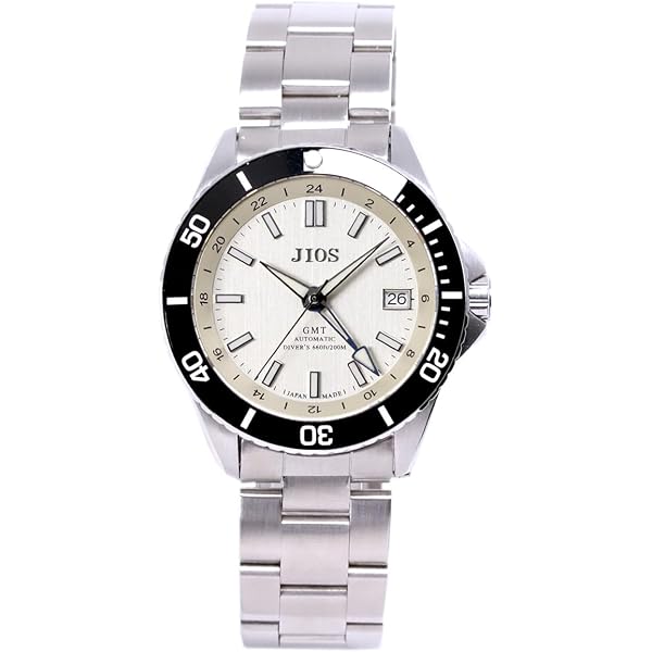 Amazon | [ジオス]JIOS GMT DIVER'S104 GMT ダイバーズウォッチ 日本製