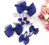 YISYO 　ヘアアクセサリー　髪飾り　ヘアセット　ギフトケース梱包（カチューシャ　ヘアクリップ　大きめ　　ミニ　　中）　誕生日　お祝い　プレゼント