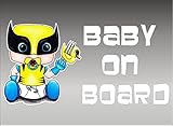 Wolverine Baby On Board、デカール、ビニール、ステッカー、グラフィック