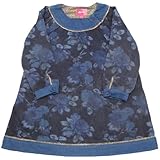 albetta アルベッタ/Blue Floral dress ブルーフローラルドレス/2-3y( 100cm )/コットン100%/CDE95113/181