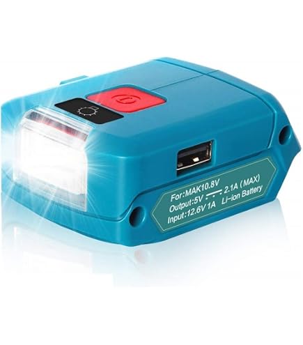 Amazon.co.jp: WaxPar USBアダプタ ADP08 互換品 適用 マキタ10.8V