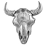 Sierra Lifestyles SL-681185 Pewter Buffalo Skull Knob [並行輸入品]