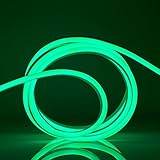 WYZworksグリーン柔軟な防水ソフトダブルサイドLEDネオンロープライトストリップバー Green 50FT LED-FLEX-2SD-GRN-50FT