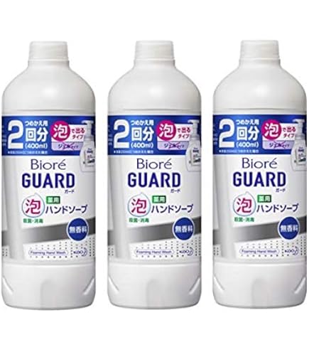 Amazon.co.jp: ビオレu ビオレガード薬用泡ハンドソープ 無香料