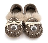 マム/MAM/ベビーシューズ/GOBLIN/ゴブリン/グレー（ベロアレザー）