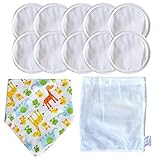 Roo Threads Reusable and Washable Bamboo Nursing Breast Pads, by Roo Threads