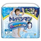 トレパンマン 男の子用 L 21枚（パンツタイプ）