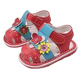 Yochyan　サンダル　女の子　ガールズ　花柄　蝶　シンプル　夏　縞　通気性　赤ちゃん　ベビーシューズ　可愛い　入園式 　人気　誕生日プレゼント　日常履き　歩く練習 散歩　滑り止め（13-15ＣM）