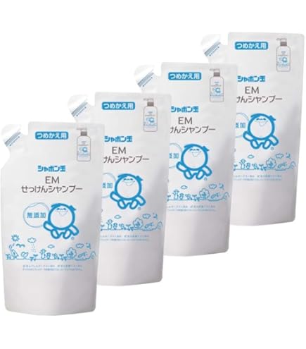 Amazon | 【10個セット】シャボン玉 無添加せっけんシャンプー泡タイプ