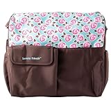 Luvable Friends Diaper Tote Bag, Brown, Large by Luvable Friends [並行輸入品]