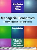 Cover of Managerial Economics: Thoery, Applications, and Cases [Jan 01, 2011] Weight, Keith and Allen