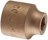 Ampco Safety Tools SS-3/8D1/4 Socket Standard Non-Sparking Non-Magnetic Corrosion Resistant 3/8 Driv