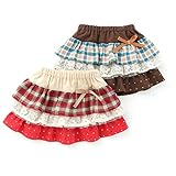 Biquette Club(ビケットクラブ) スカート (80～130cm) キムラタンの子供服 (10368x10568-163) ブラウン 130