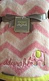 Pink Elephant Chevron Baby Blanket by Blankets and Beyond [並行輸入品]