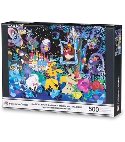Pokémon Center: Grassy Gardening Puzzle (500 Pieces) : Amazon.sg: Toys