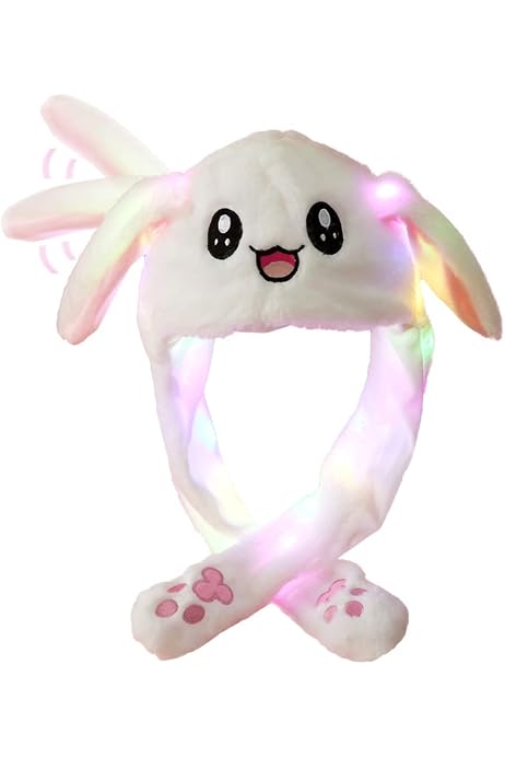 IronBuddy Rabbit Hat Ear Moving Jumping 