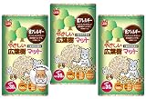 マルカン やさしい広葉樹マット 30Lが3個 とステッカーのセット（ステッカーはデザインを変更できます）