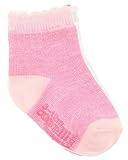 Capelli新しいYork Infant Girls CuffedソックスとGrippers カラー: ピンク