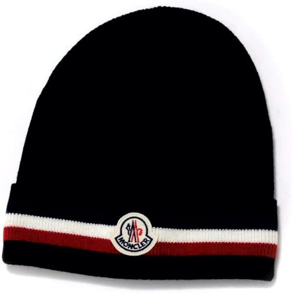 モンクレール　MONCLERニット帽 Amazon.co.jp: MONCLER (モンクレール) ニット帽 HAT 9Z70600