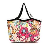 formanism 多柄 カラフル 鮮やか エコバッグ マザーズ ママ 手提げ トート バッグ レディース (I)