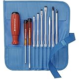 PB SWISS TOOLS 8218TU 差替式ドライバーセット 9本組 ターコイズ ds-1851358