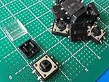 ＜表面実装用タクトスイッチ　12mm×12mmスイッチ　全高7.5mm＞10個＜1sw-052＞