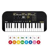 カシオ CASIO SA-51 Casiotone 32ミニ鍵盤 電子ミニキーボード ブラック