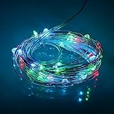 BZONE 5 M 50 Mini LEDバッテリーPowered RGBマルチカラー明るいLED Starry文字列ライトクリスマスツリーハロウィンDIY装飾