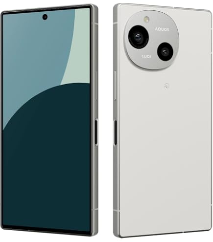 Amazon | AQUOS R10 512GB [カシミヤホワイト] | スマートフォン本体 通販